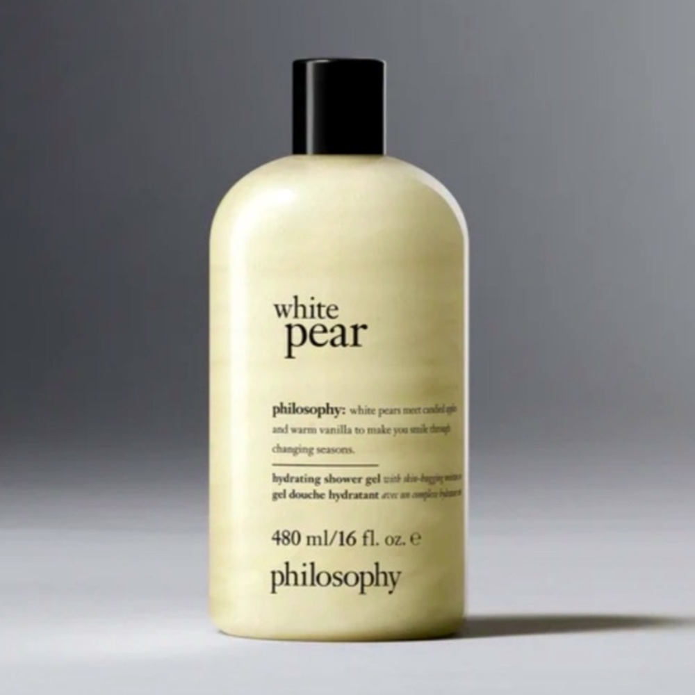 New Philosophy white pear hydrating shower gel ~ 16 fl oz